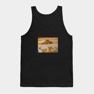 Egypt pyramids and princess Tank Top